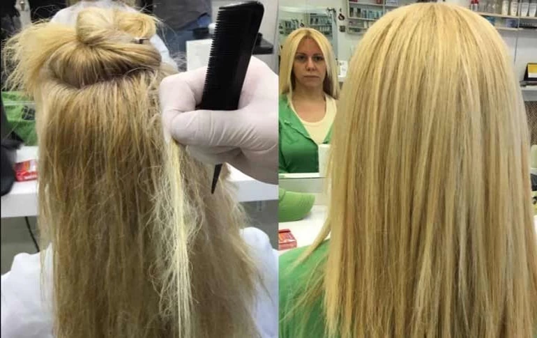 Kuaförlerde Yapılan Keratin Bakımı