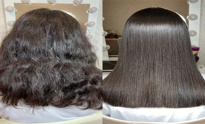 Keratin Doğal Kıvırcık Saçı Düzleştirir Mi?