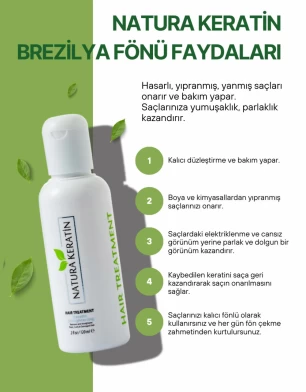 Natura Brezilya Fönü Seti Büyük Boy