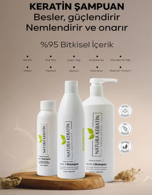 Natura Keratin Sülfatsız Şampuan 120 Ml